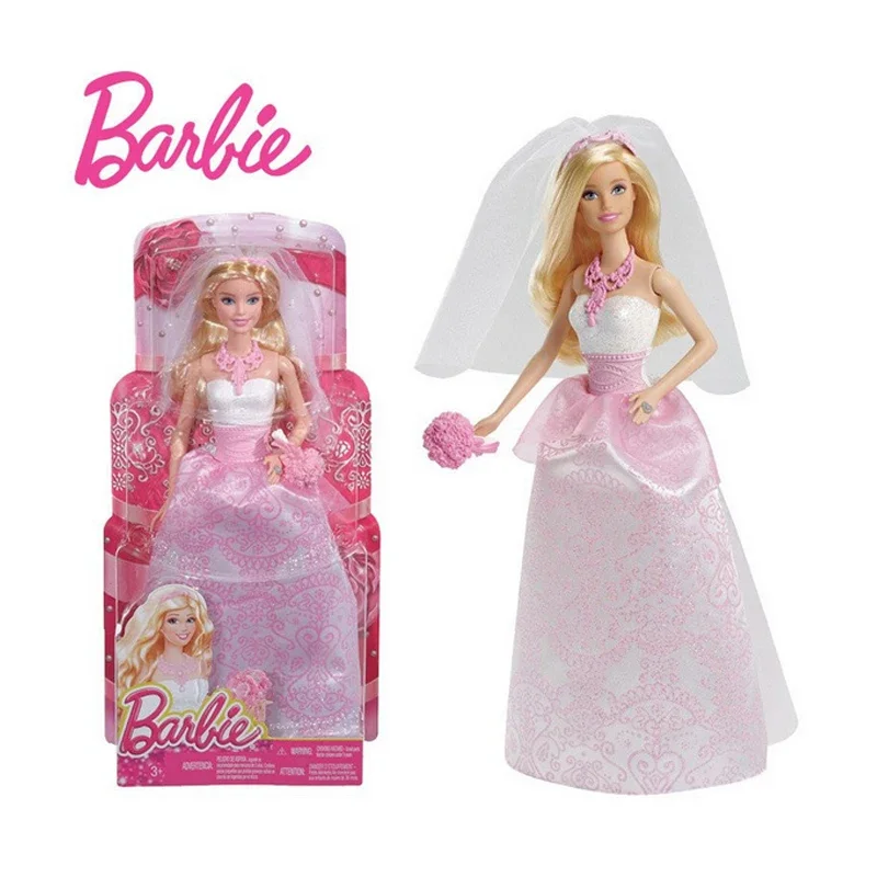 Kids Toys Variety - Original Mattel Barbie Bride Doll Wedding