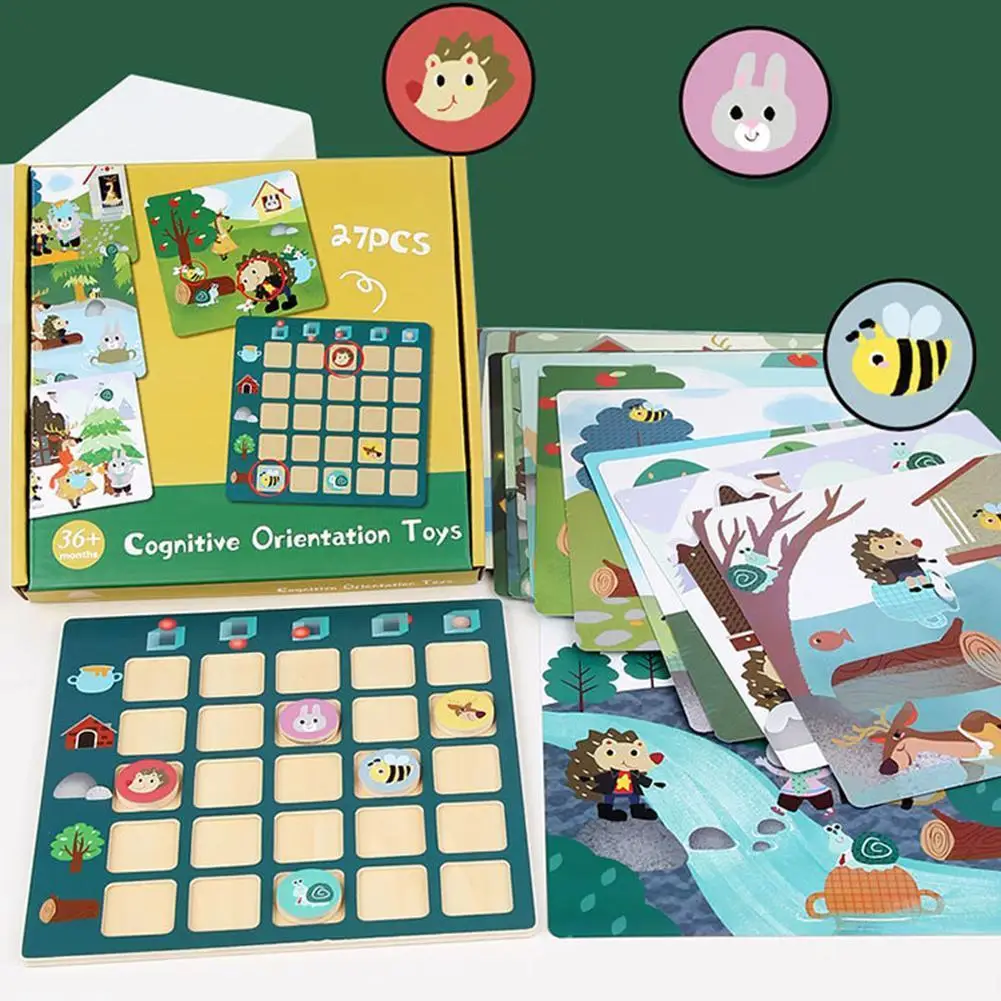 Kids Toys Location - Montessori Kids Logical Thinking Training Find