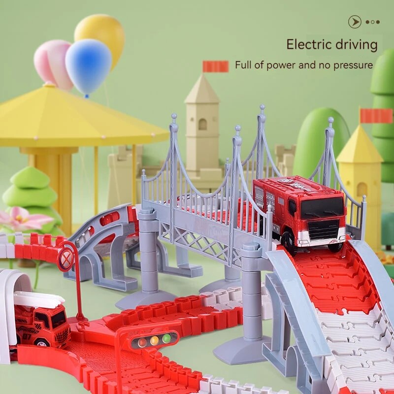 Fire Engine Track Assembling C - огляд і ціна Sandbox Play Set