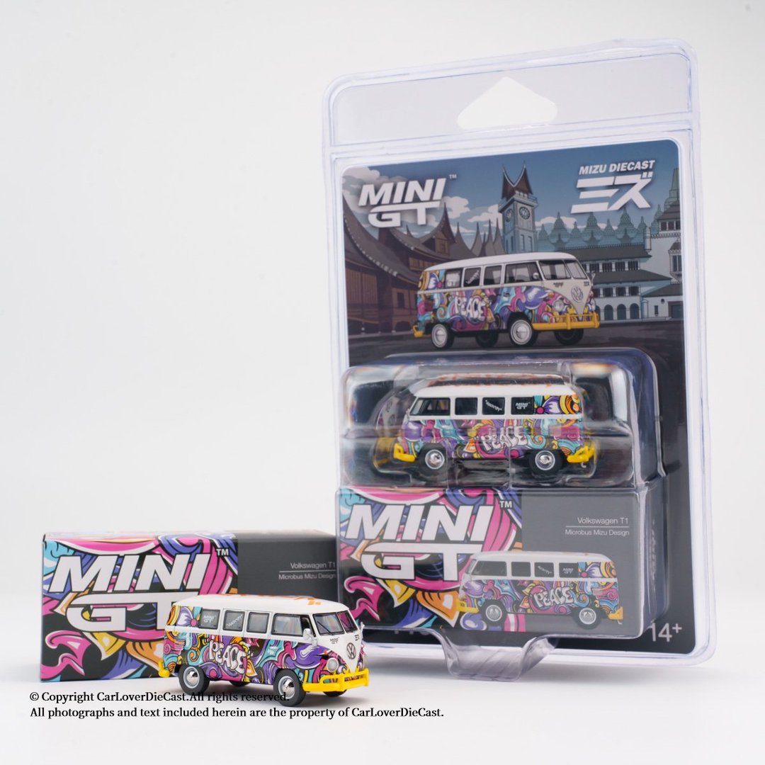 MINIGT 1:64 Volkswagen T1 Micr - огляд і ціна Kids Toys Usa