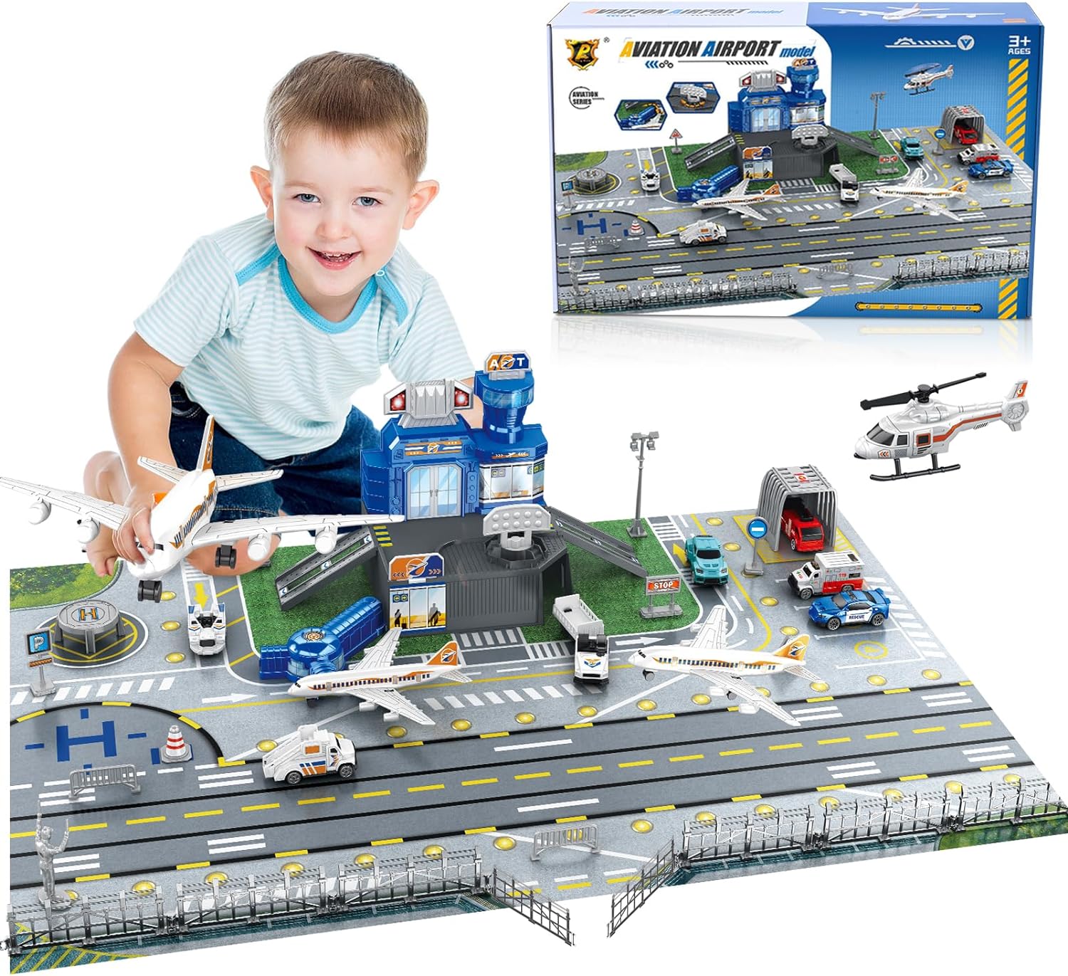 Children's Airport Scene Toy S - огляд і ціна Sandbox Play Set