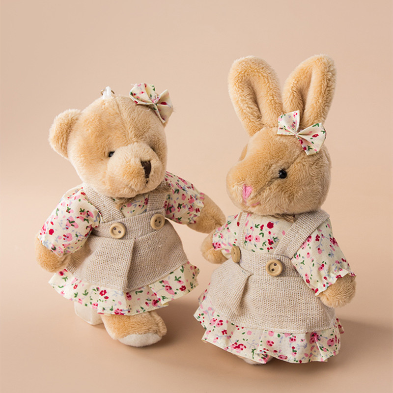 4pcs/lot Couple Bear Rabbit Pl - огляд і ціна Kids Toys Deals