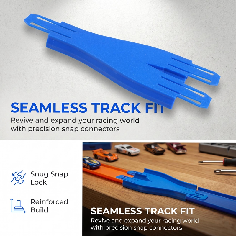 AINY-Racetrack Connectors For  - огляд і ціна Hot Wheels Car Track Sets