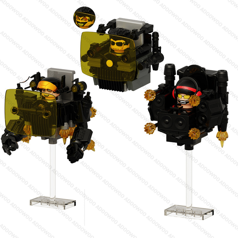 DLL001 KDL818 DJ War Damaged S - огляд і ціна Lego Building Blocks