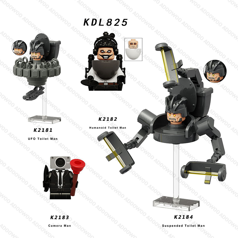 DLL001 KDL818 DJ War Damaged S - огляд і ціна Lego Building Blocks