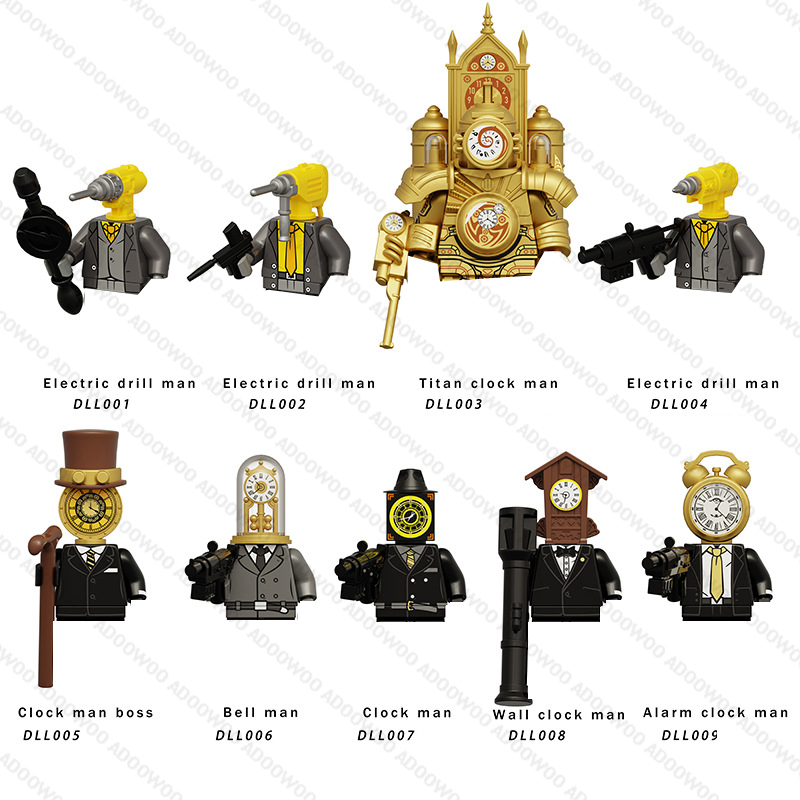 DLL001 KDL818 DJ War Damaged S - огляд і ціна Lego Building Blocks