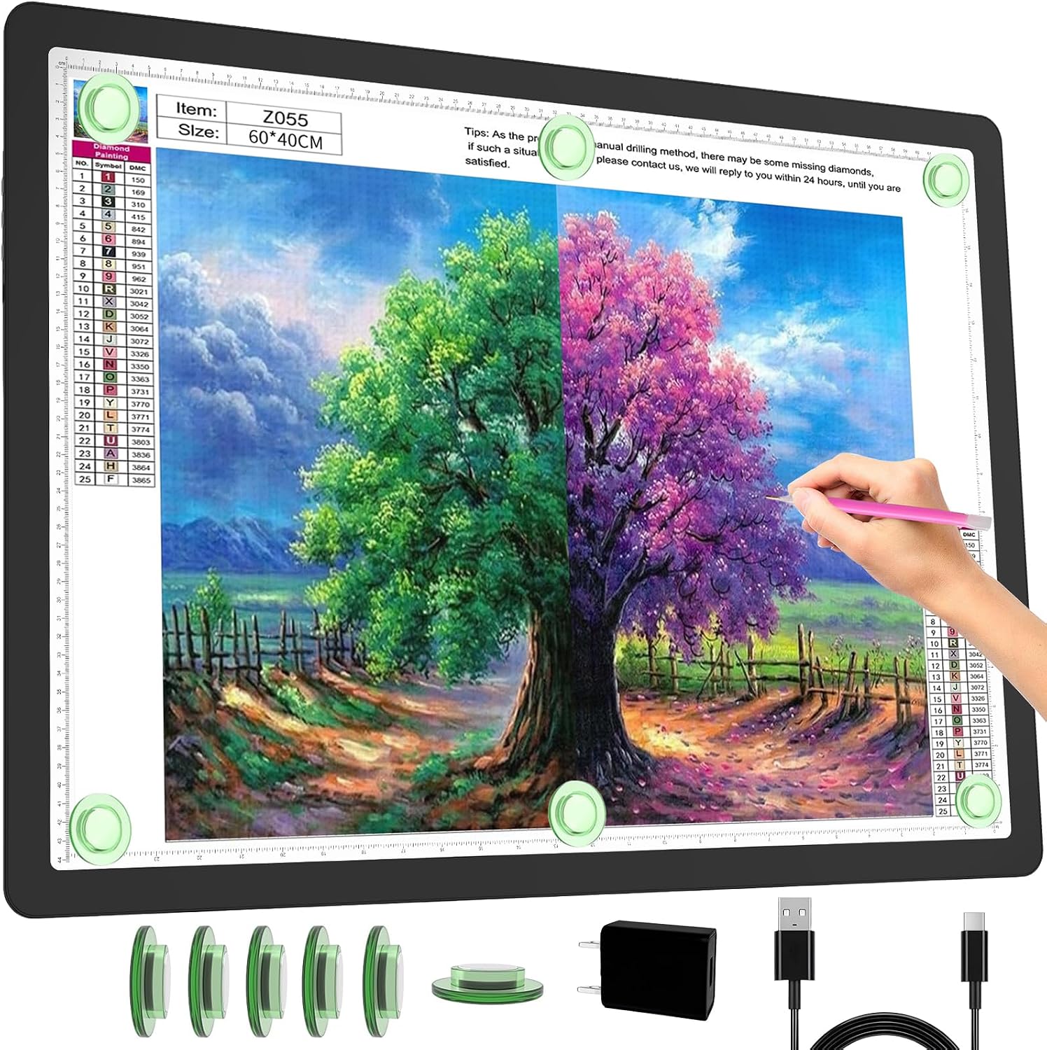 Rechargeable A2 Light Pad for  - огляд і ціна Magnetic Drawing Board