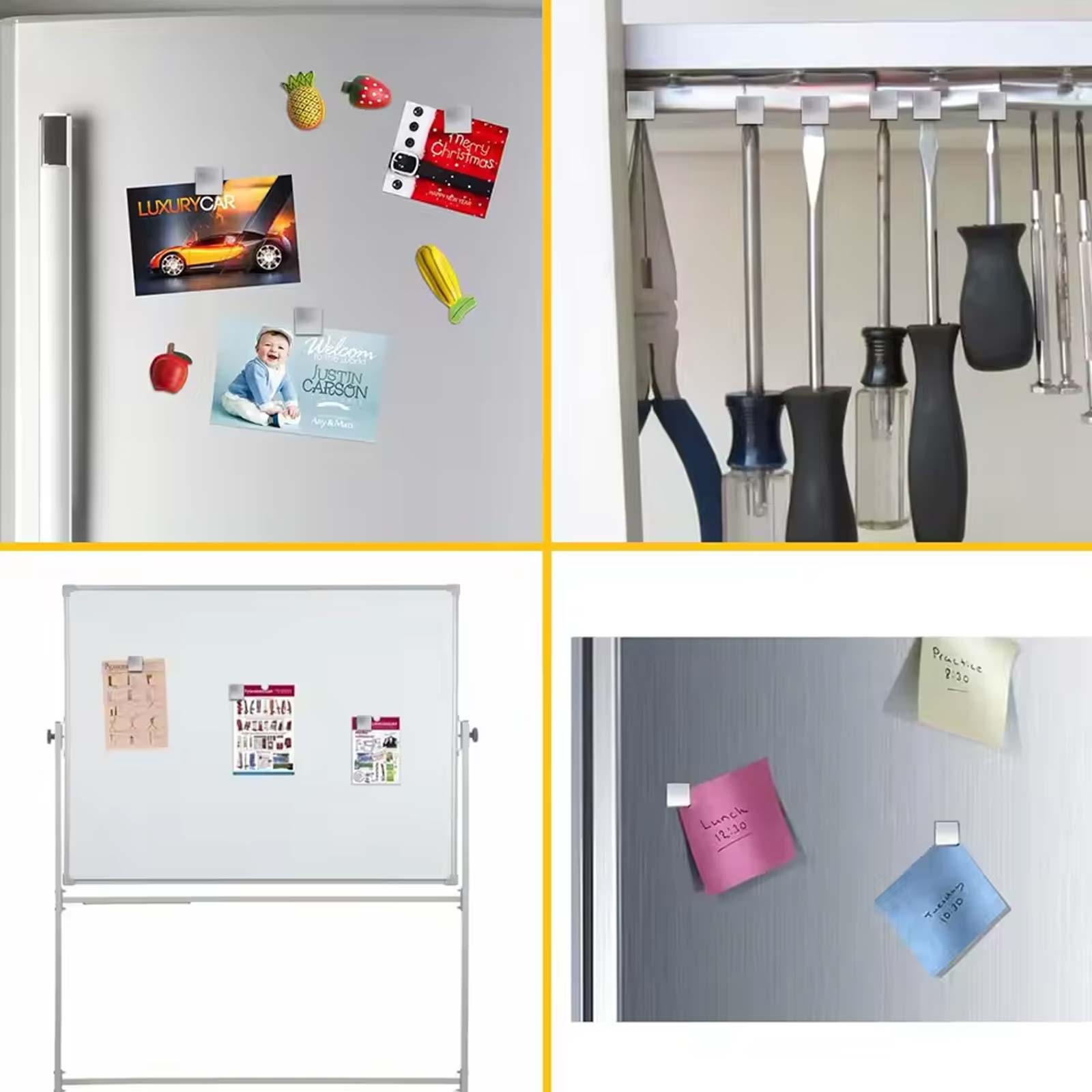 50/100 Pcs Small Square Magnet - огляд і ціна Magnetic Drawing Board