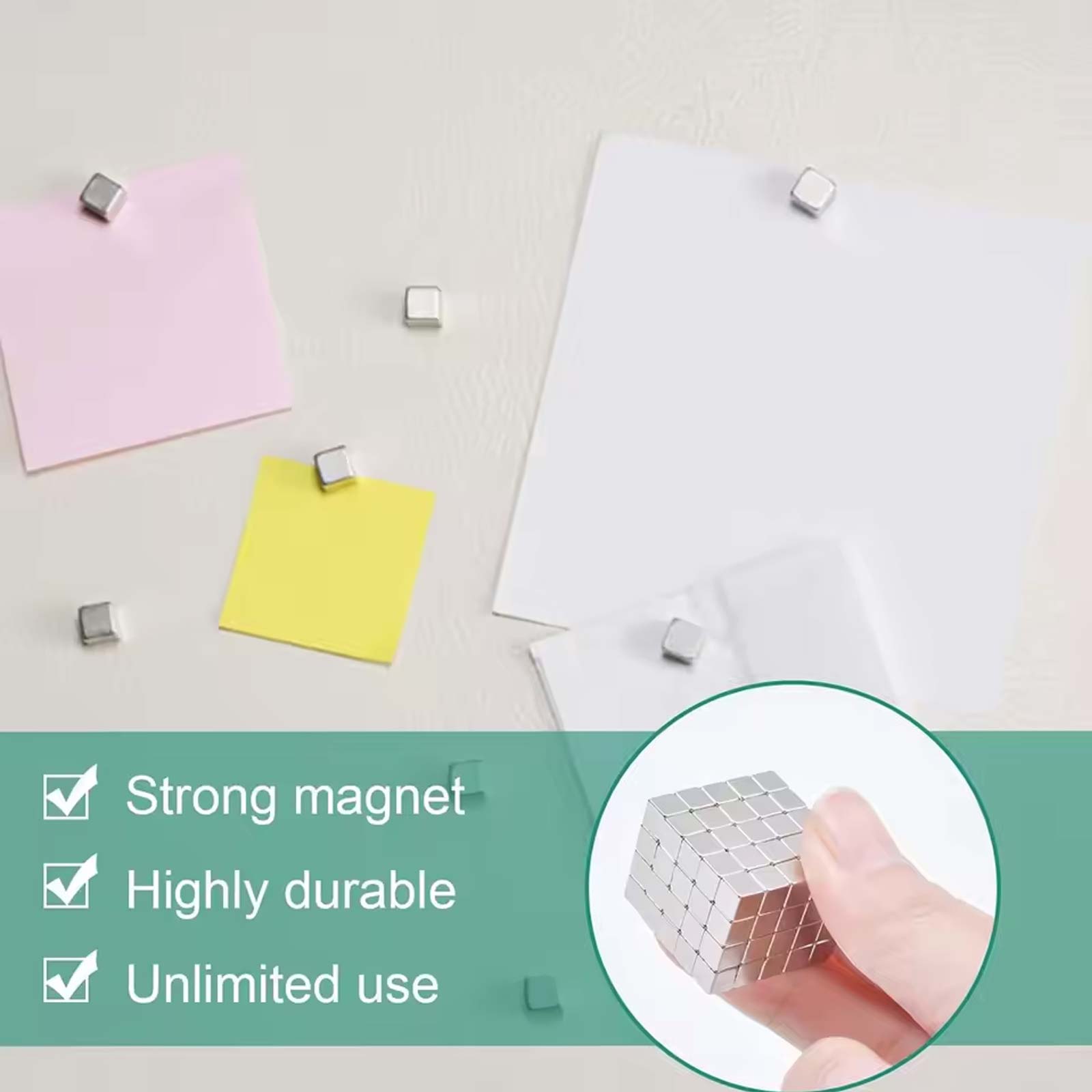 50/100 Pcs Small Square Magnet - огляд і ціна Magnetic Drawing Board