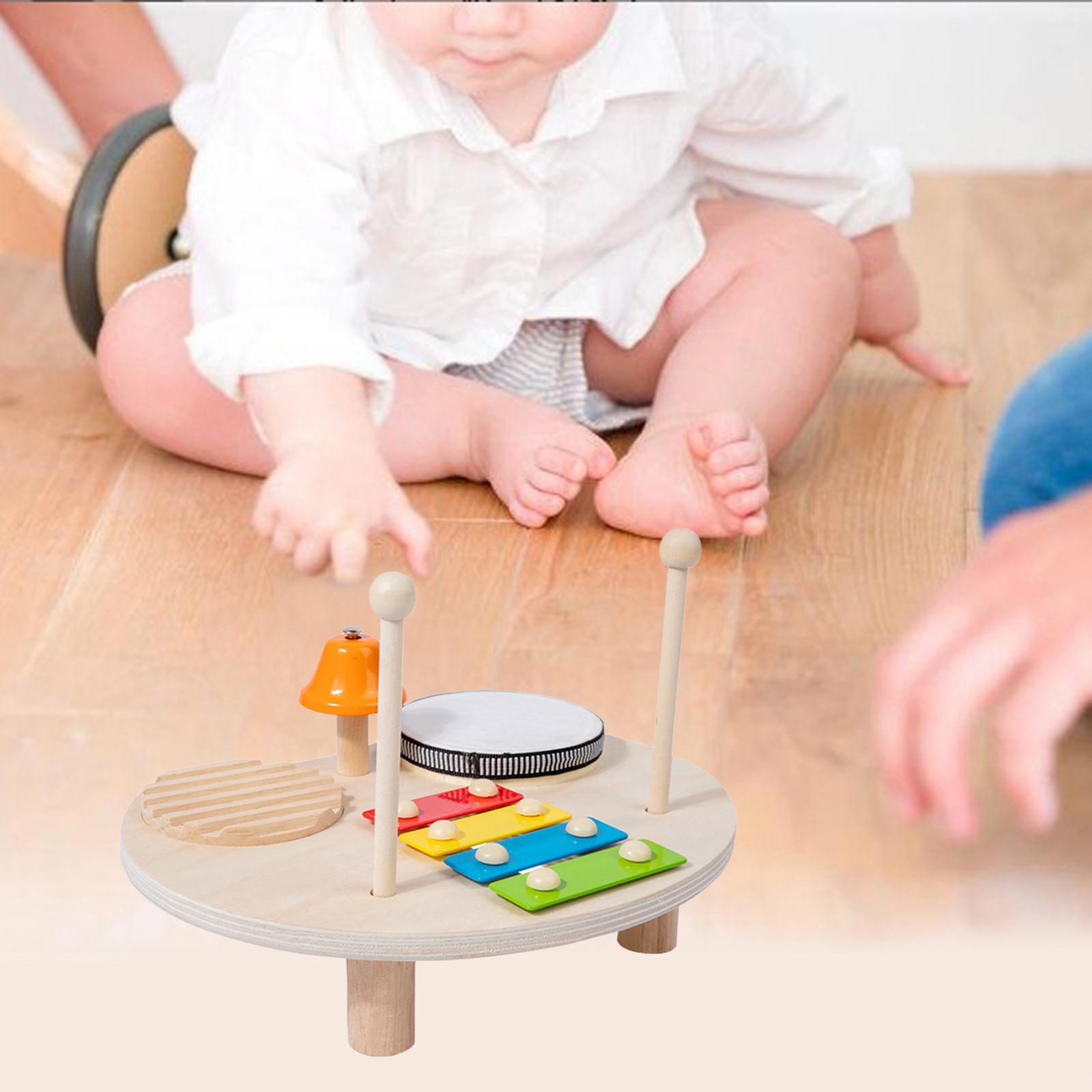 Children's Percussion Set Wood - огляд і ціна Kids Toys Xylophone