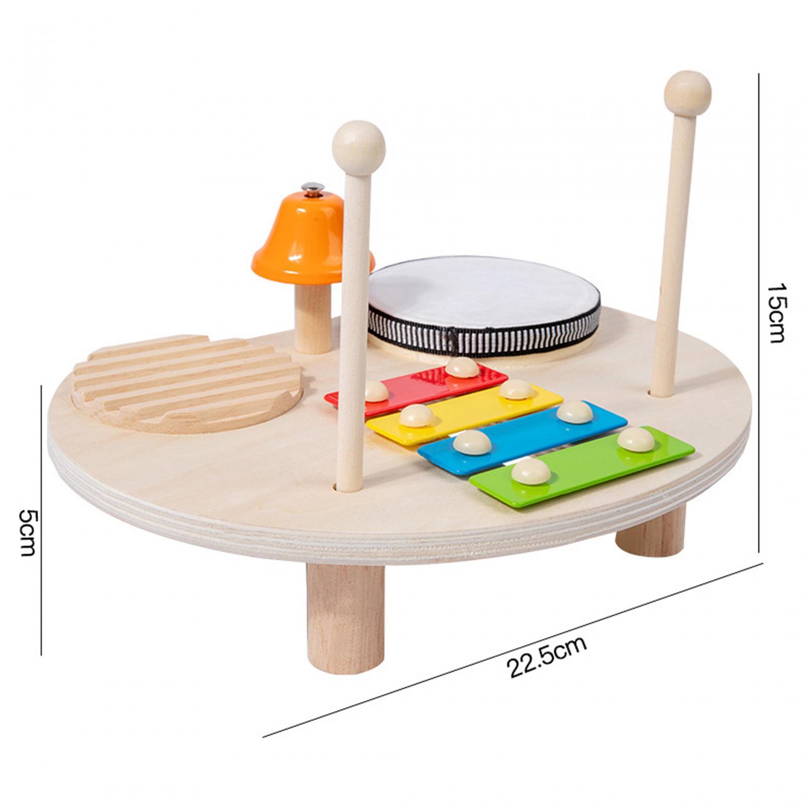 Children's Percussion Set Wood - огляд і ціна Kids Toys Xylophone