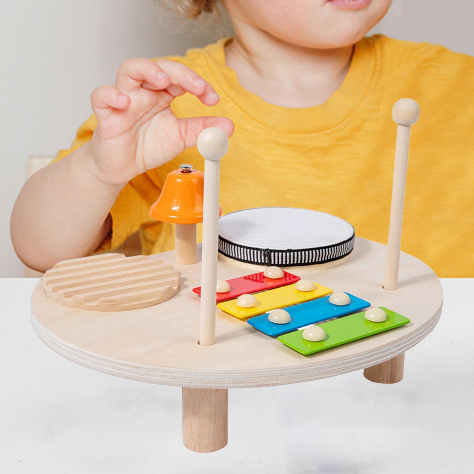 Children's Percussion Set Wood - огляд і ціна Kids Toys Xylophone