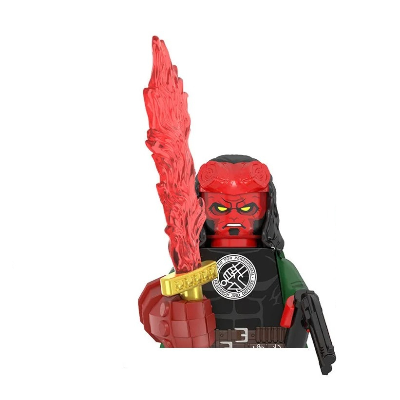 WM2422 WM2421 Hellboy Building - огляд і ціна Lego Building Blocks