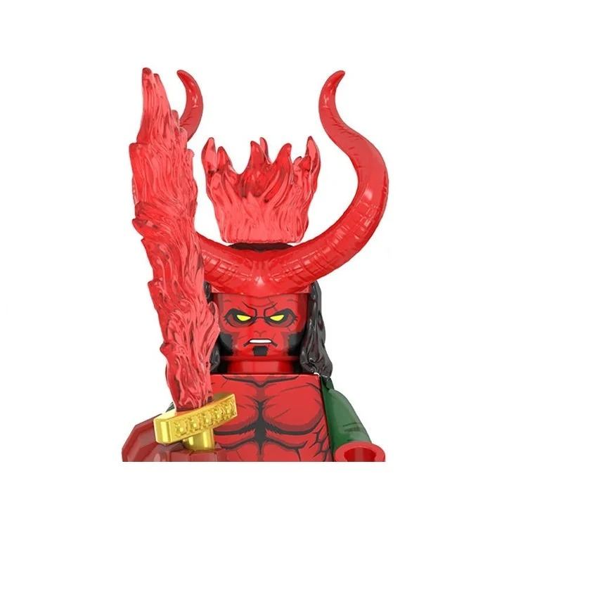 WM2422 WM2421 Hellboy Building - огляд і ціна Lego Building Blocks