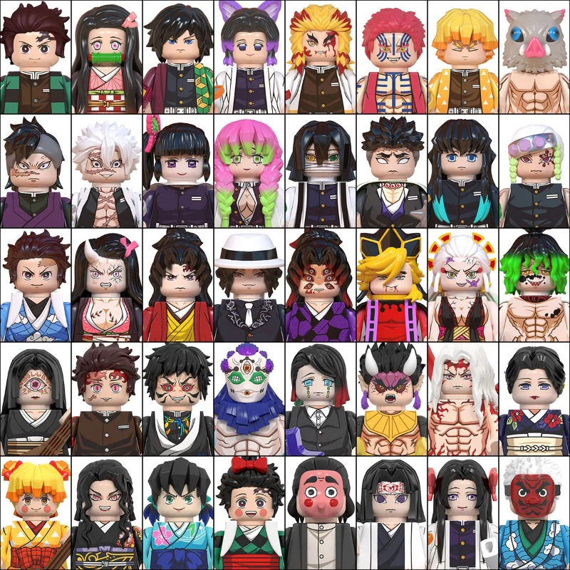 Demon Slayer Building Block Mi - огляд і ціна Lego Building Blocks