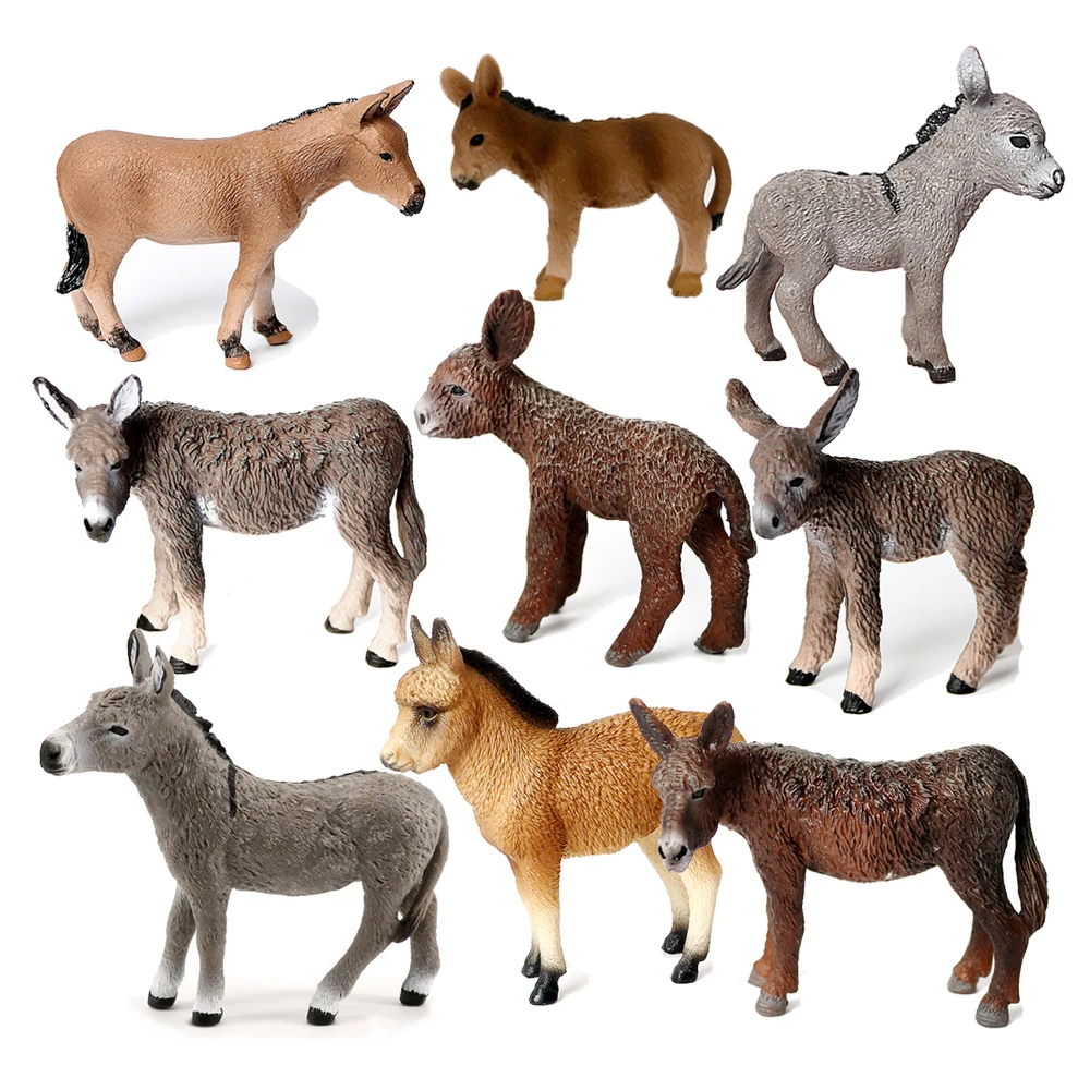 Donkey Model Toy Animals Figur - огляд і ціна Sandbox Play Set