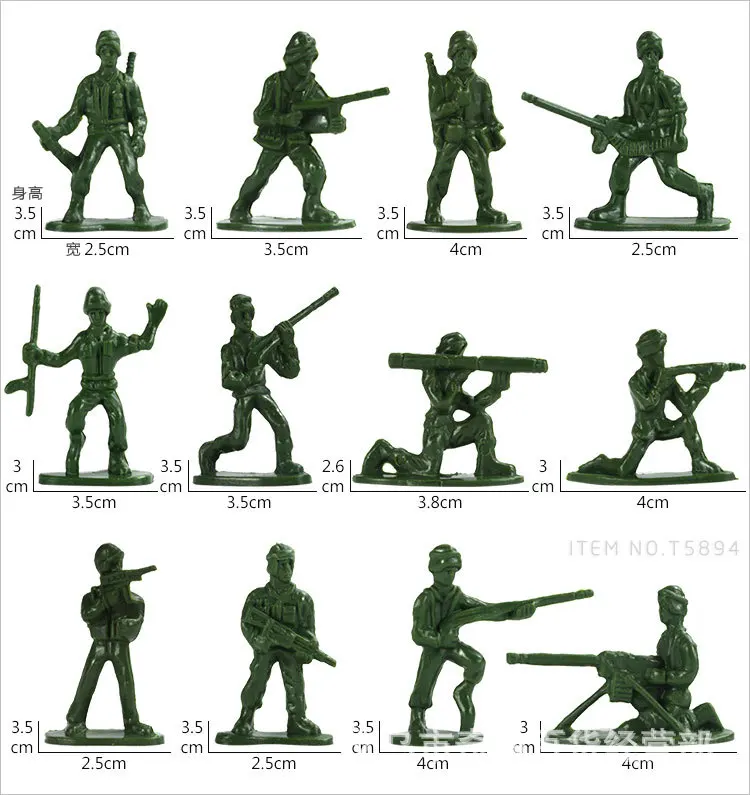 100pcs/lot Hot Bag Soldier Toy - огляд і ціна Kids Toys Deals