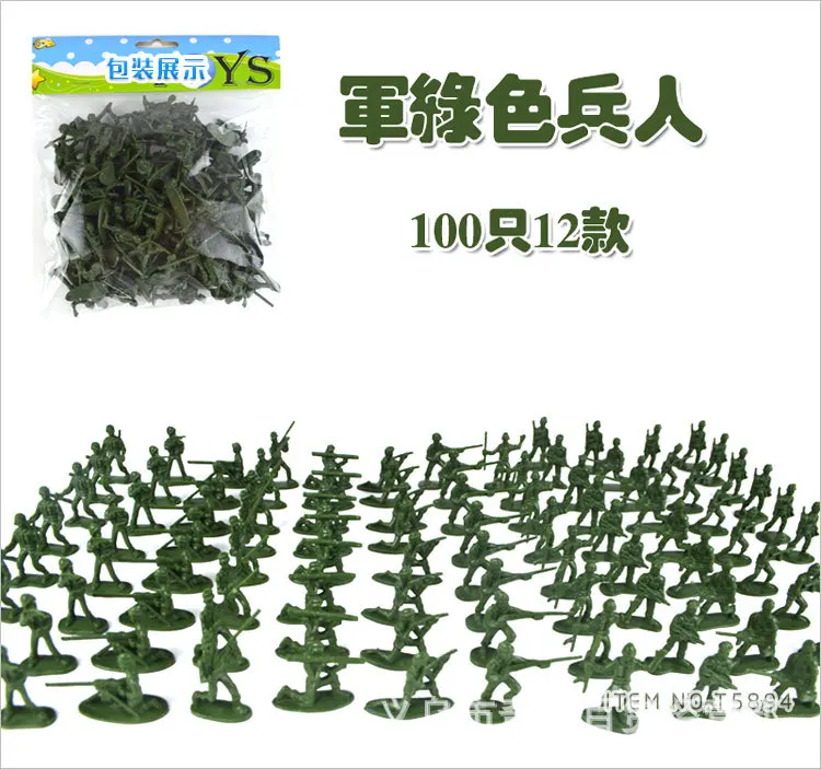 100pcs/lot Hot Bag Soldier Toy - огляд і ціна Kids Toys Deals