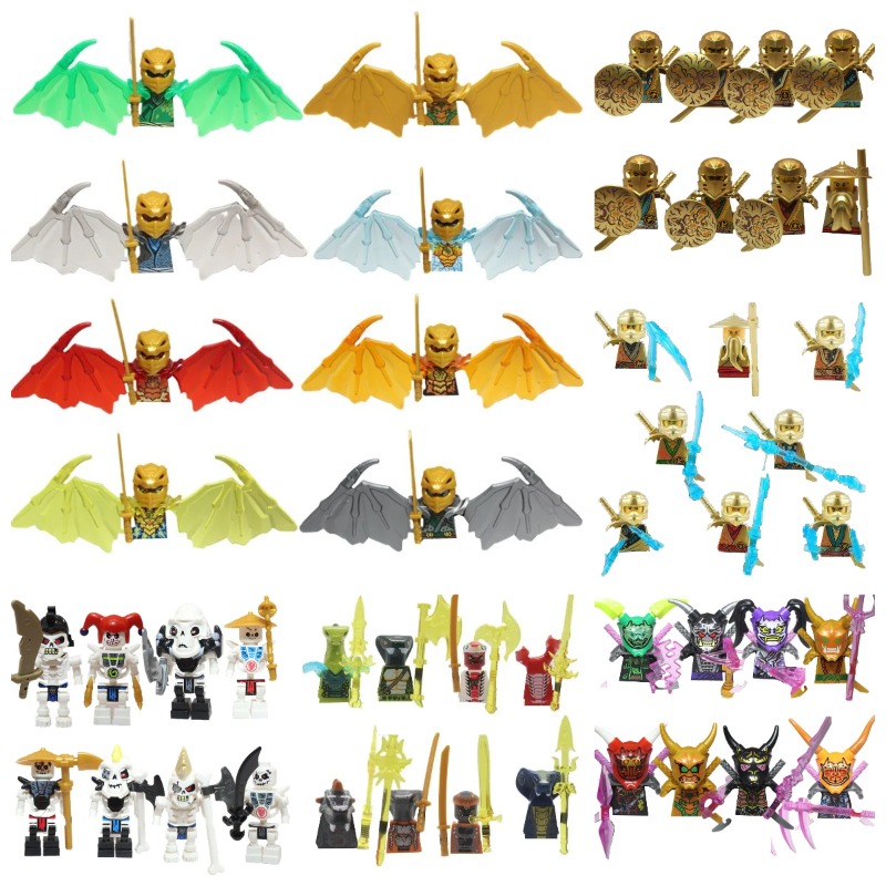 104 PCS ninja building block d - огляд і ціна Lego Building Blocks