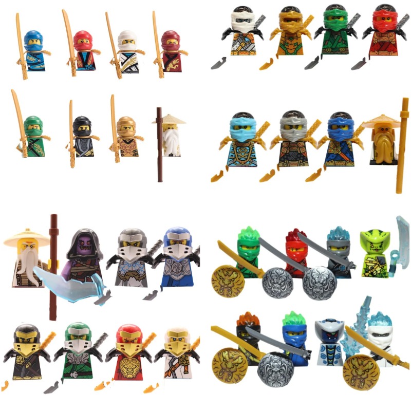 104 PCS ninja building block d - огляд і ціна Lego Building Blocks