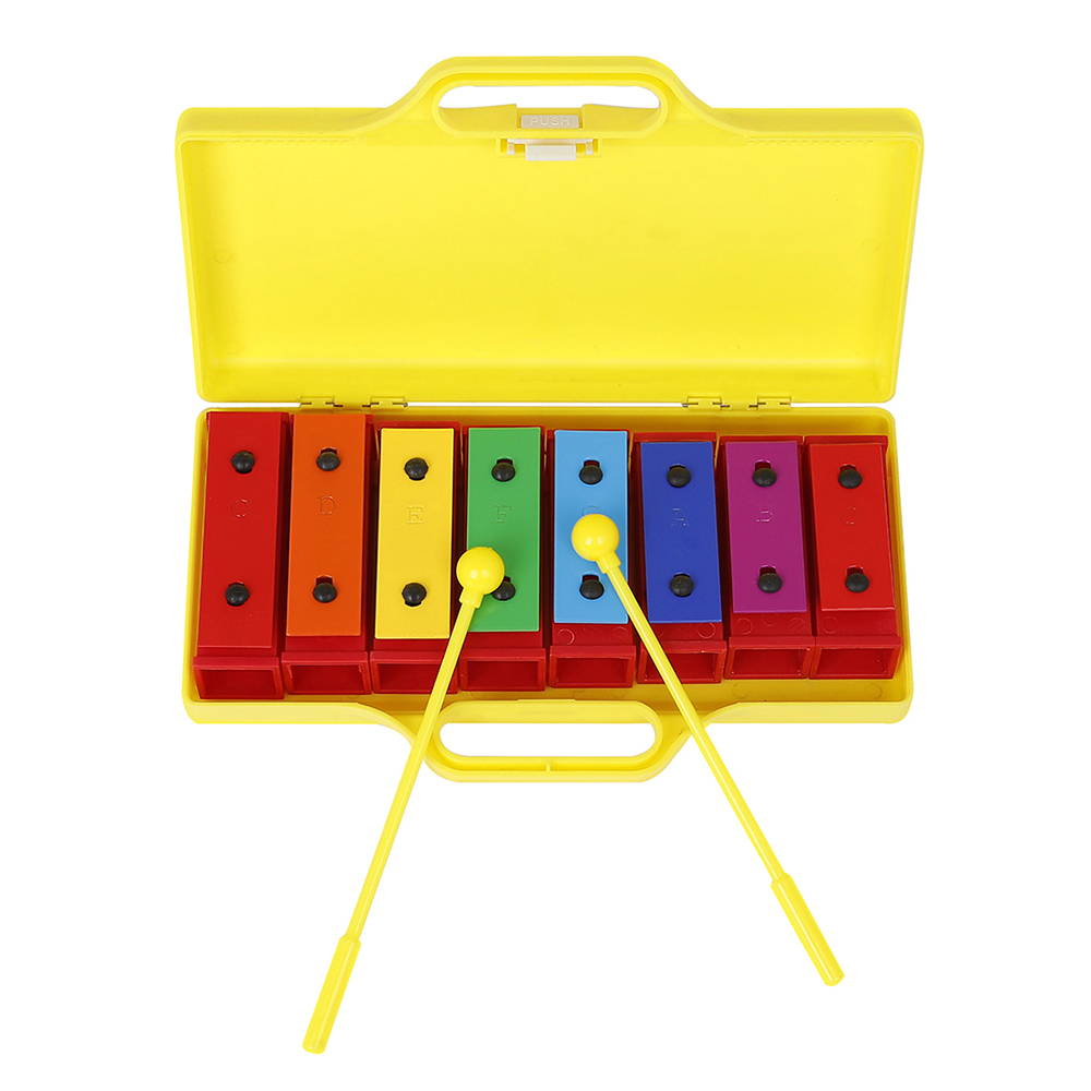 8 Note Xylophone Hand Bell Col - огляд і ціна Kids Toys Xylophone